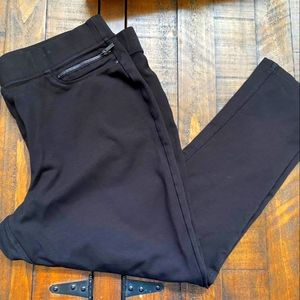 DKNY plus size black stretch skinny jeggings XXL